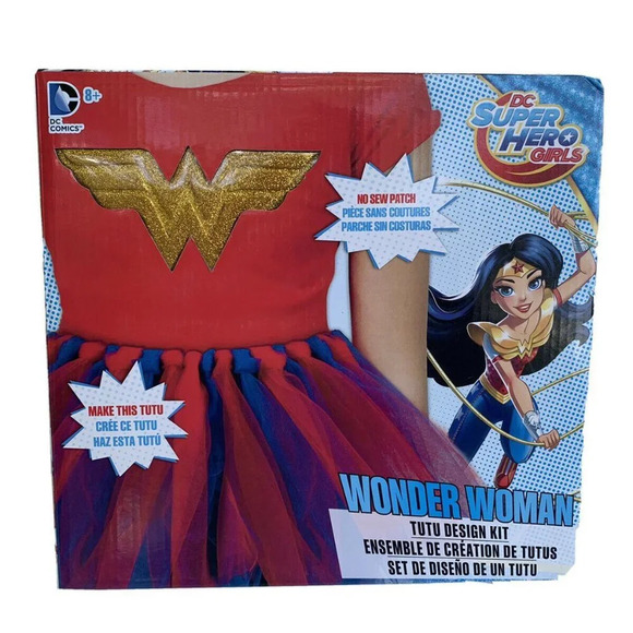 DC Super Hero Girls Wonder Woman Tutu Design Kit - Picture 1 of 2